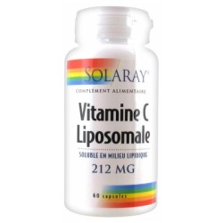 Vitamine  C liposomale - 60 capsules- Solaray