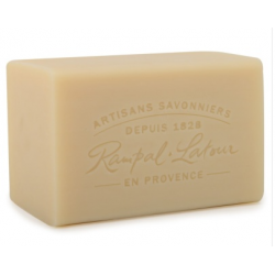 Savon Marseille Pur blanc - pain savon 300 g - Rampal Latour