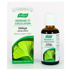 Ginkgo - Extrait Plante Fraiche - 50 ml - A.Vogel