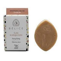 Shampoing solide Bio Iles Marquises Ylang Ylang - 85g - Bélice