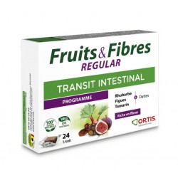 Fruits & Fibres régular 24 cubes - Transit - Ortis