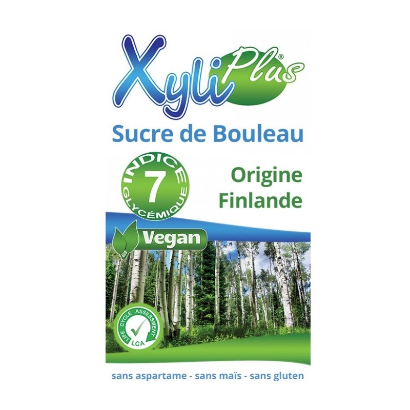Glycémie - XYLITOL - 1 Kg - sucre de bouleau - XYLIPLUS - XyliPlus