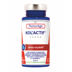 Kol'actif - 60 Gélules Végétales de 495 mg - Naturège Laboratoire
