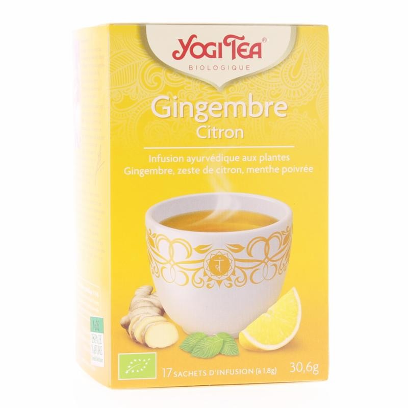 YOGI TEA® gingembre Citron