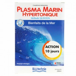 Biotechnie ampoules plasma marin isotonique - Eau de Quinton