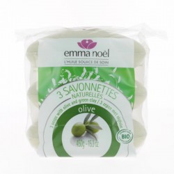 3 Savons Huile olive pack promo - Emma Noel